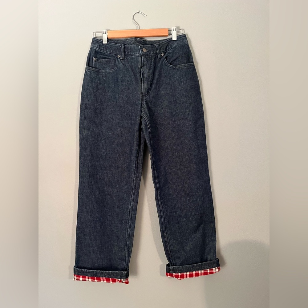 NWT Duluth Trading Co. Women’s lined jeans (6x29)